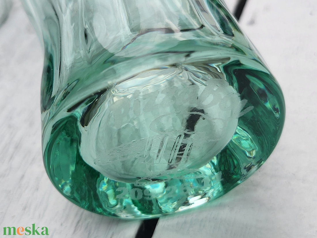 Coca-Cola vízzöld poharak párban_vintage Pizzaboy reklámpoharak - otthon & életmód - konyhafelszerelés, tálalás - tálalás - pohár - Meska.hu