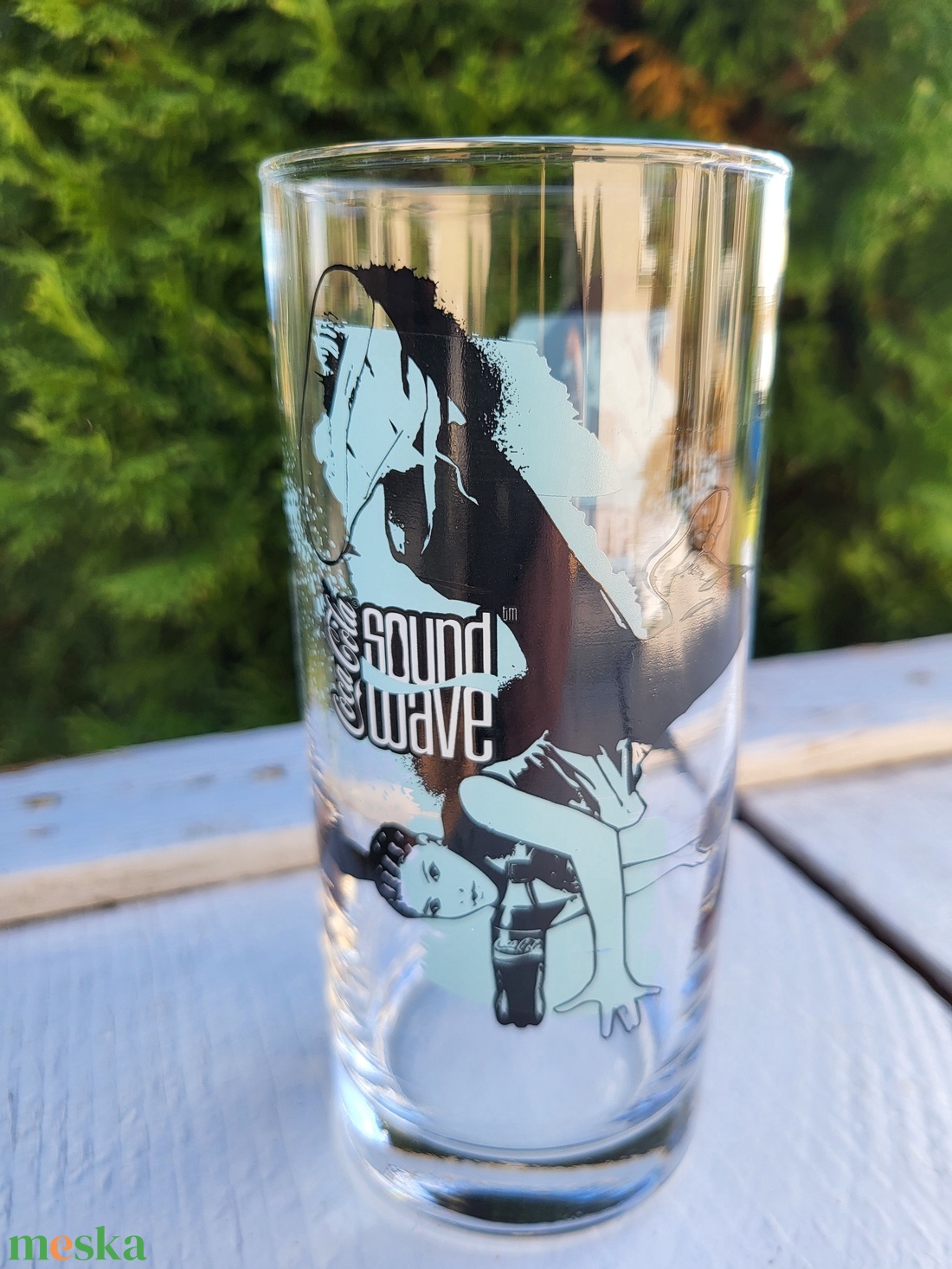 Extrém ritka, Coca-Cola pohár_Sound Wave limitált kiadás - otthon & életmód - konyhafelszerelés, tálalás - tálalás - pohár - Meska.hu