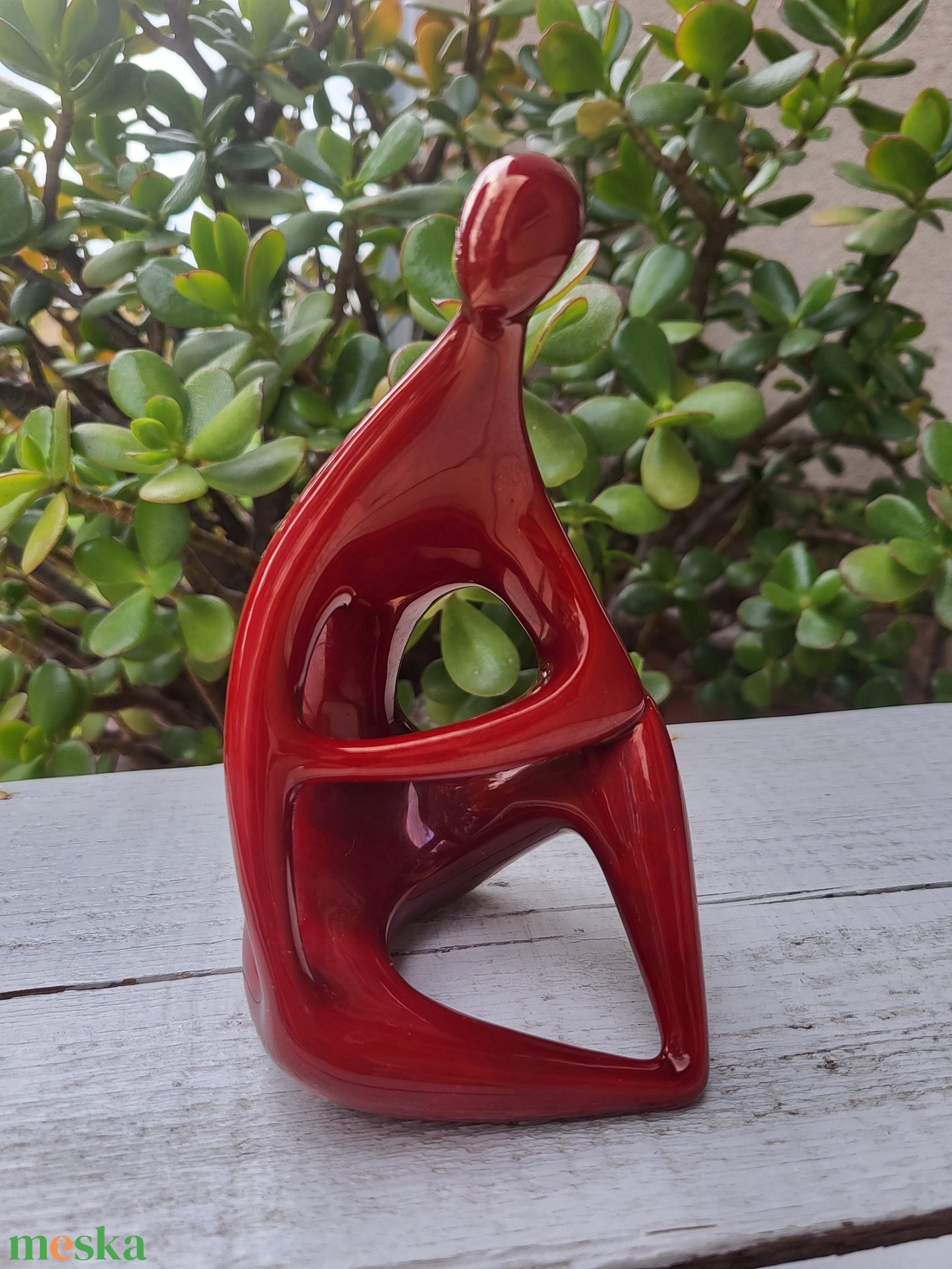 Mid Century_Zsolnay_Török János Hangulat_ökörvérmázas kerámia_jelzetlen! - otthon & életmód - dekoráció - dísztárgy - Meska.hu