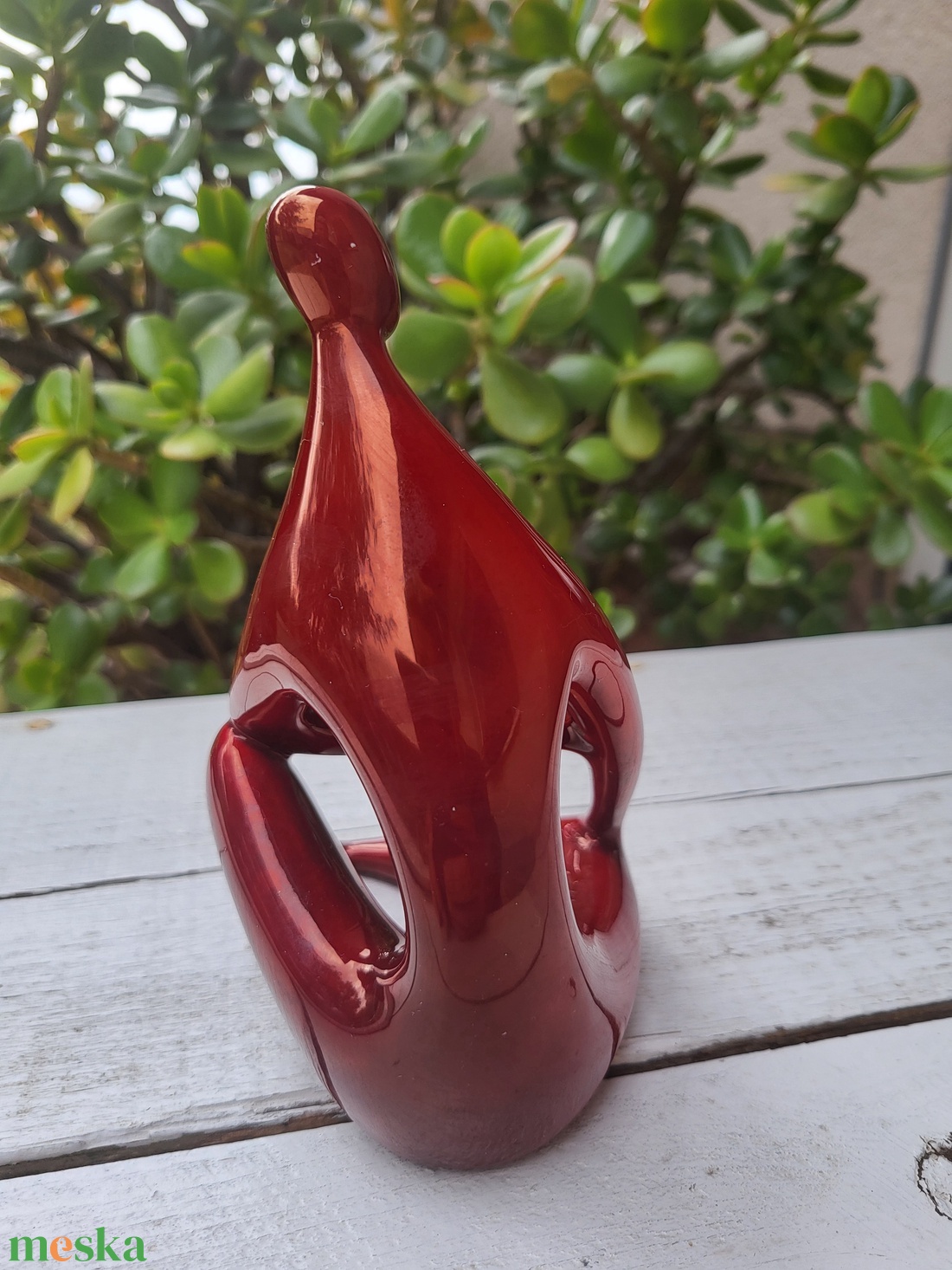 Mid Century_Zsolnay_Török János Hangulat_ökörvérmázas kerámia_jelzetlen! - otthon & életmód - dekoráció - dísztárgy - Meska.hu