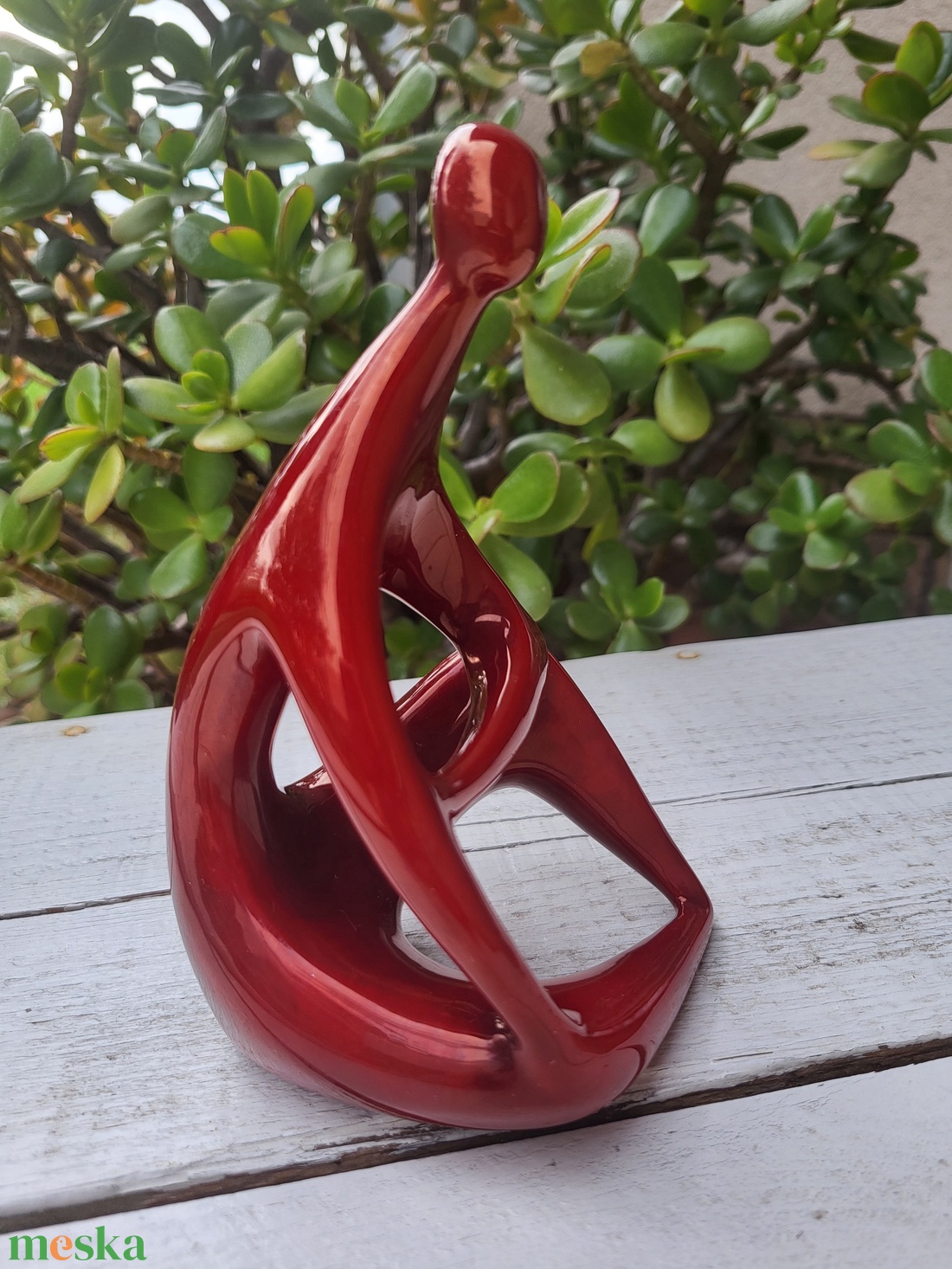 Mid Century_Zsolnay_Török János Hangulat_ökörvérmázas kerámia_jelzetlen! - otthon & életmód - dekoráció - dísztárgy - Meska.hu