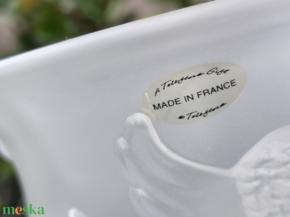 Francia Teleflora Cherub angyalos 3D savmart üvegváza - otthon & életmód - dekoráció - virágdísz és tartó - váza - Meska.hu