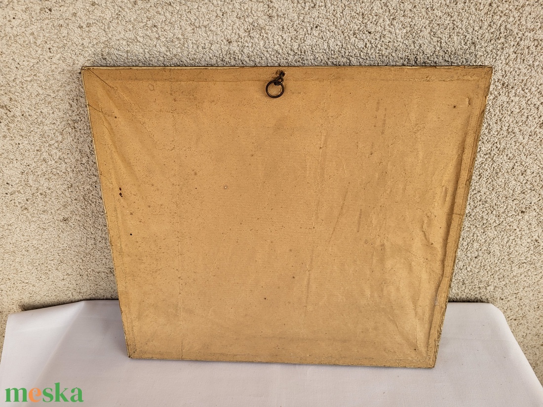 Vintage aranyozott, üvegezett fa képkeret 2. - otthon & életmód - dekoráció - kép & falikép - képkeret - Meska.hu