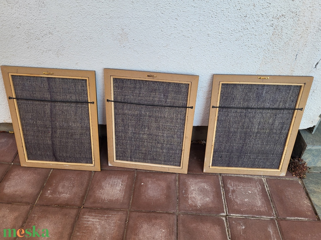 3 db fa képkeret - otthon & életmód - dekoráció - kép & falikép - képkeret - Meska.hu