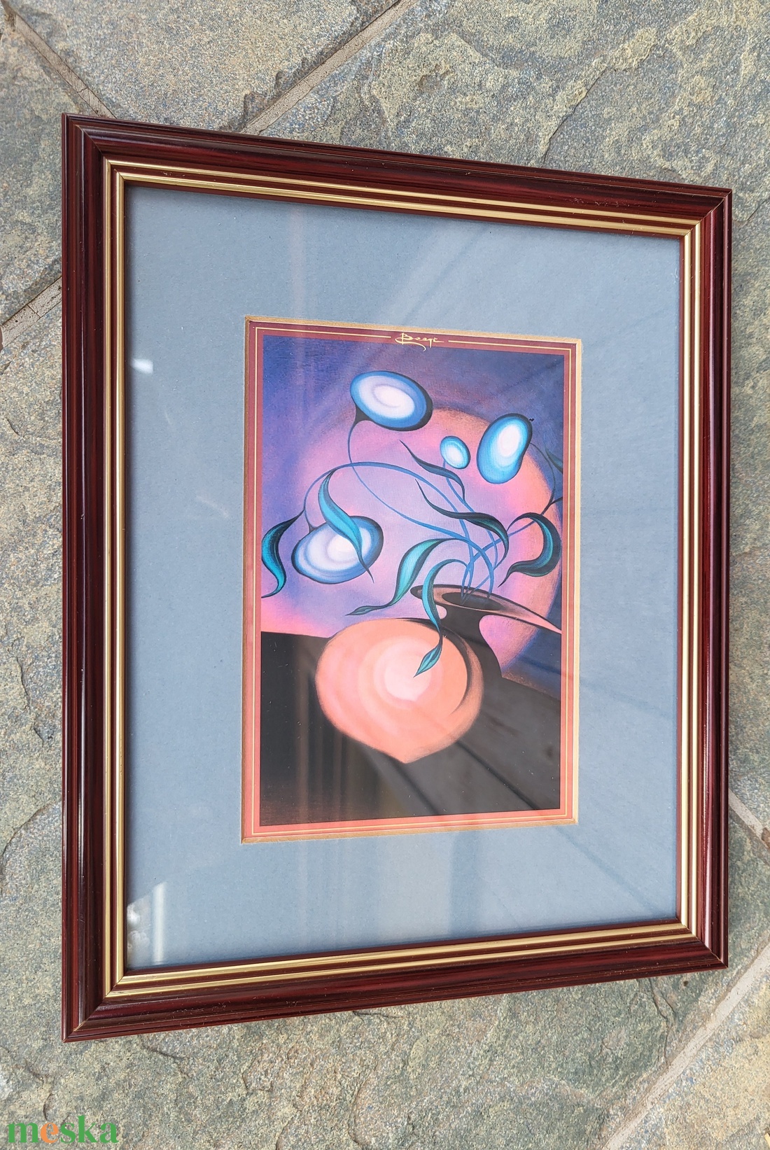 7 db-os egyedi nyomat sorozat David Beeri ( Pongor Beri Károly 1951- ) festményeiből - otthon & életmód - dekoráció - kép & falikép - több részes kép - Meska.hu