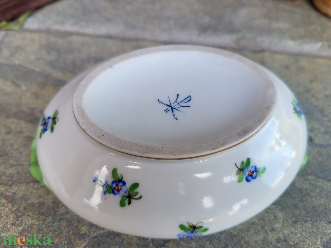 Herendi porcelán_citromfogós bonbonier - otthon & életmód - dekoráció - dísztárgy - Meska.hu