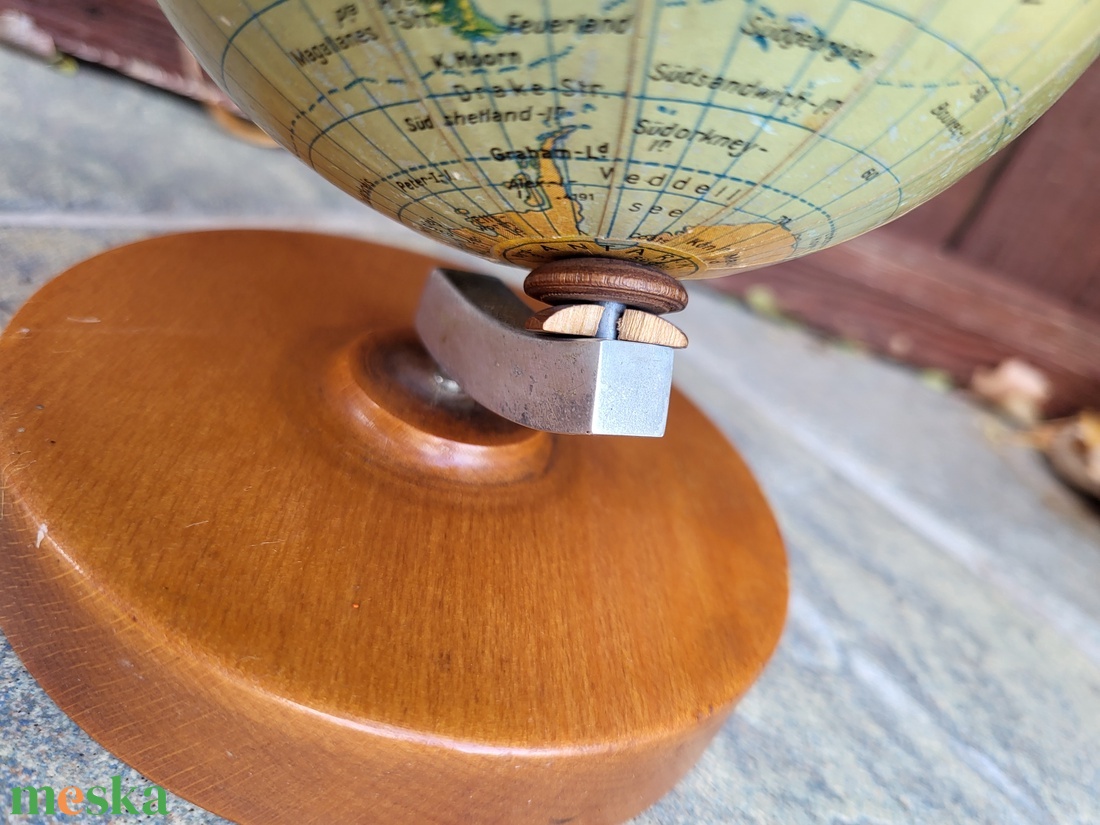 Mid Century, vintage, politikai földgömb - otthon & életmód - dekoráció - dísztárgy - Meska.hu