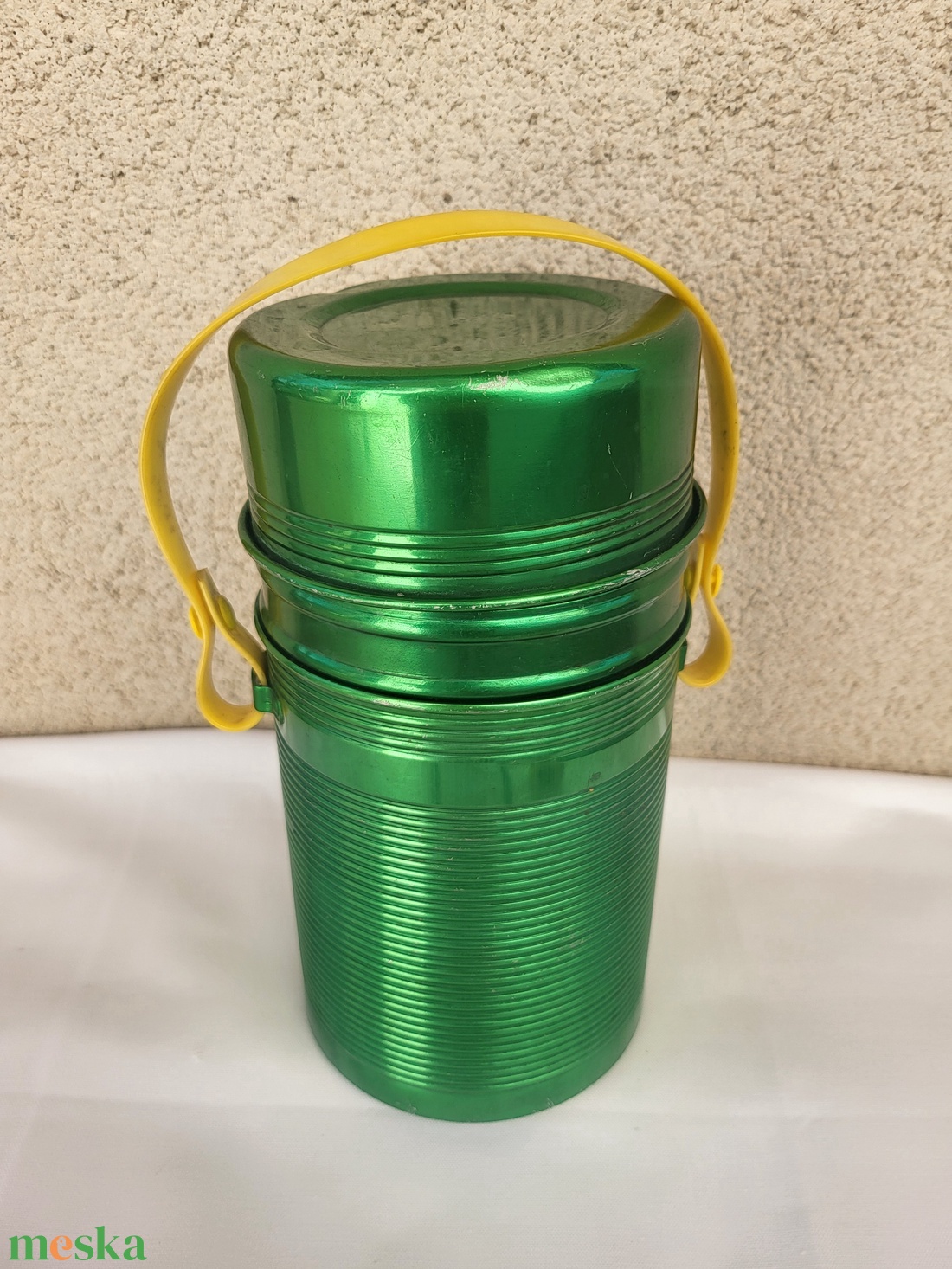 Vintage, nagyméretű fagyis termosz - otthon & életmód - konyhafelszerelés, tálalás - italos kellékek - termoszok - Meska.hu