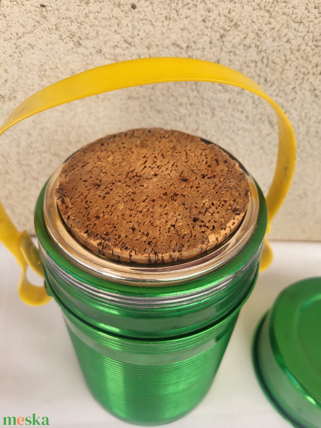 Vintage, nagyméretű fagyis termosz - otthon & életmód - konyhafelszerelés, tálalás - italos kellékek - termoszok - Meska.hu