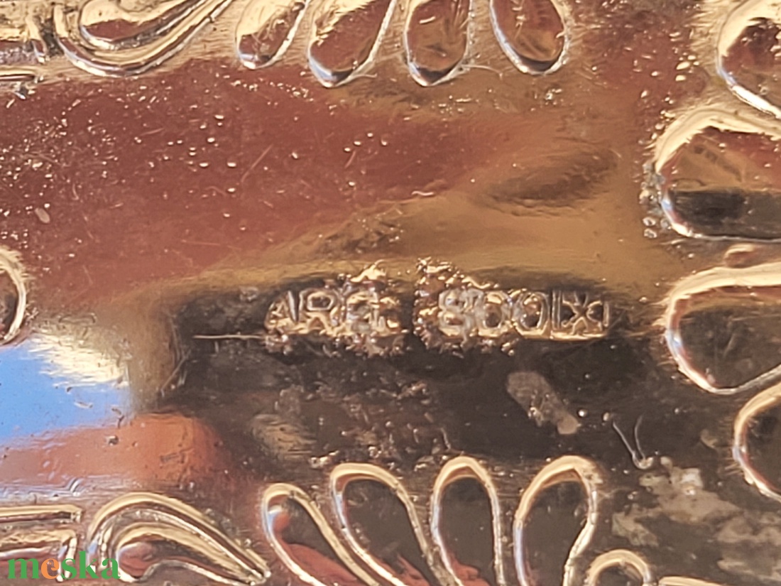 Ezüstözött húsvilla - otthon & életmód - konyhafelszerelés, tálalás - tálalás - kanál & villa - Meska.hu