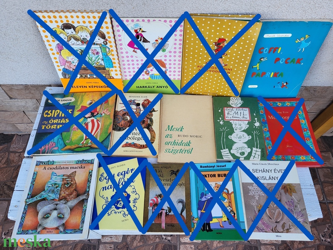 Retro mesekönyvek 1. - könyv & zene - könyv - Meska.hu