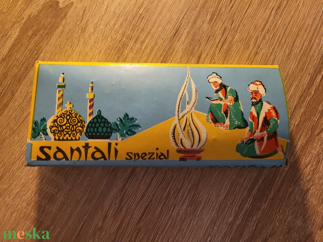 Vintage, retro, NDK Crottendorfer Santali Spezial füstölő - otthon & életmód - gyertya, illat, aroma - illatviasz - Meska.hu