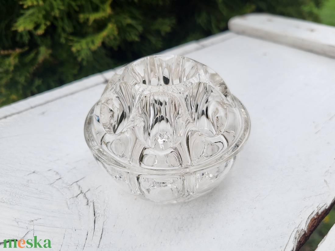 Vintage  Flower Frog virágbéka_virág rendező ikebanához - otthon & életmód - virágdekoráció - virágtartó - váza - Meska.hu