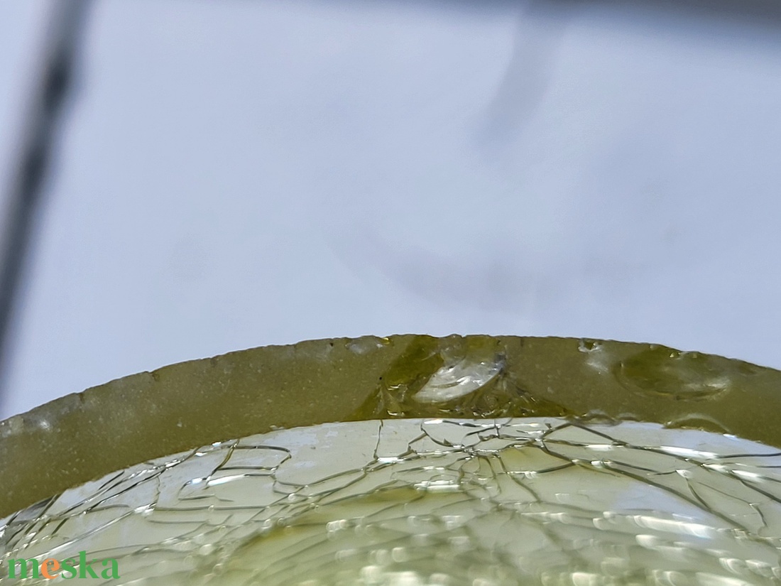 Retro, vintage karcagi fátyolüveg váza - otthon & életmód - virágdekoráció - virágtartó - váza - Meska.hu