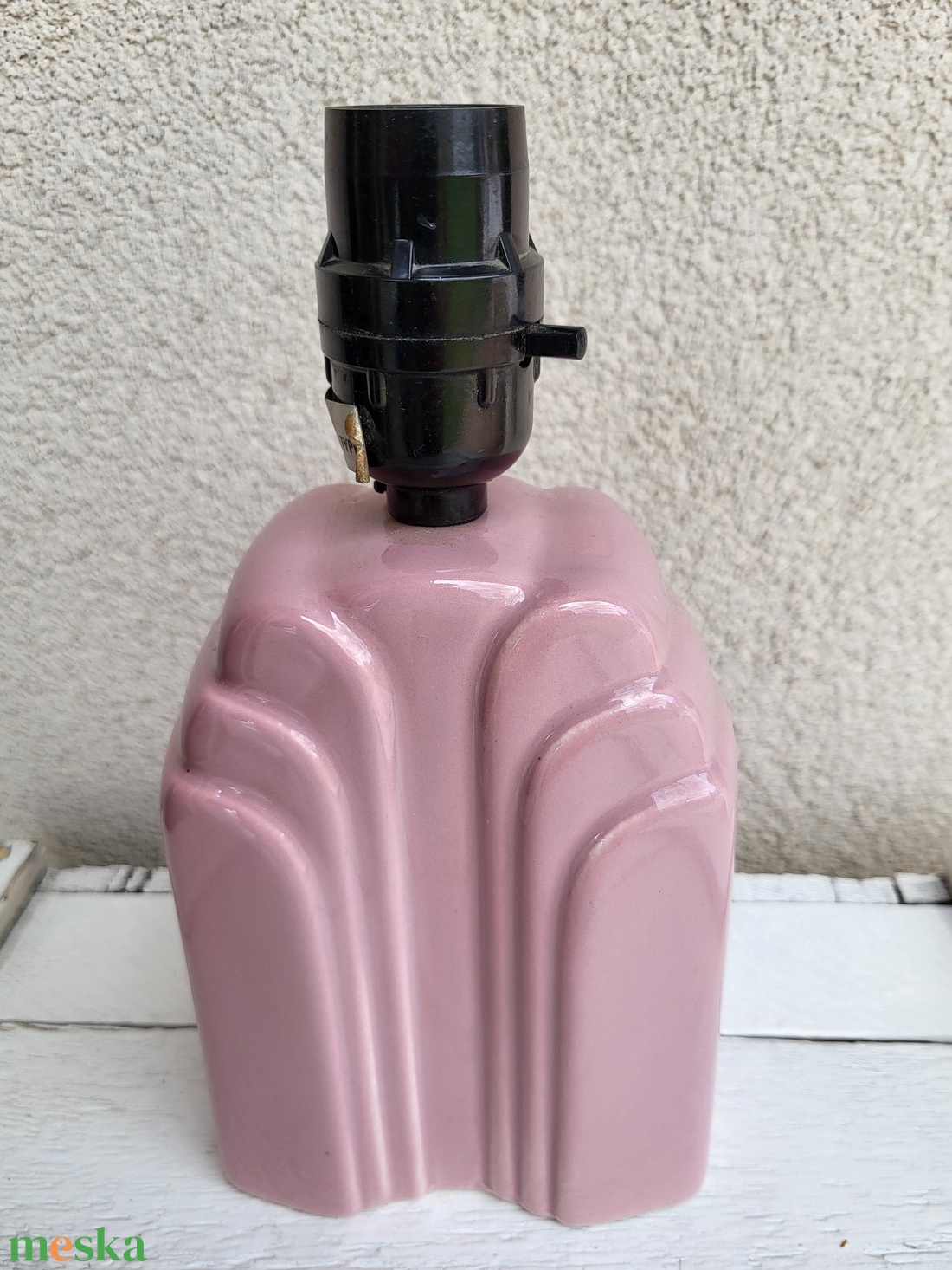 Retro, vintage kerámia lámpatest - otthon & életmód - lámpa - asztali lámpa - Meska.hu
