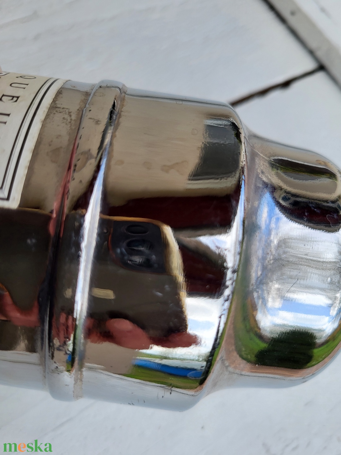 Vintage francia Marie Brizard Charleston Follies likőrös palack, shaker - otthon & életmód - konyhafelszerelés, tálalás - flaska, csatos üveg - Meska.hu