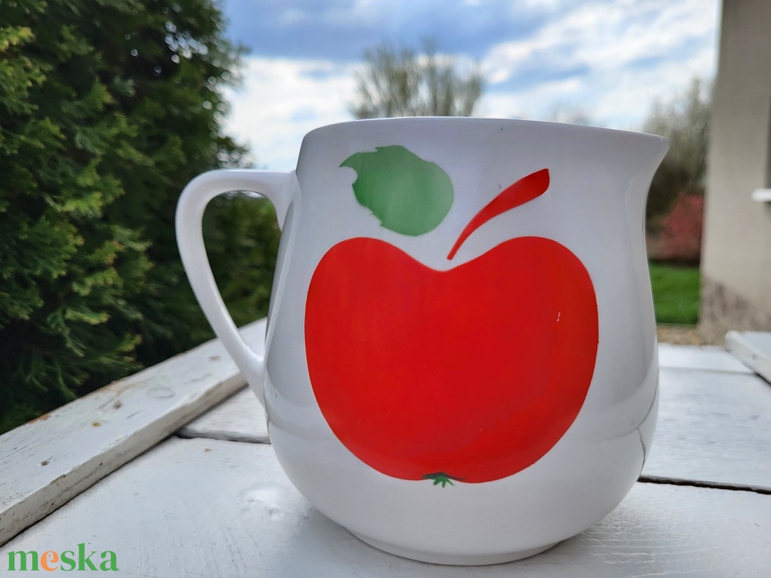 Gránit almás csupor / kancsó - otthon & életmód - konyhafelszerelés, tálalás - tálalás - üveg & kancsó - Meska.hu