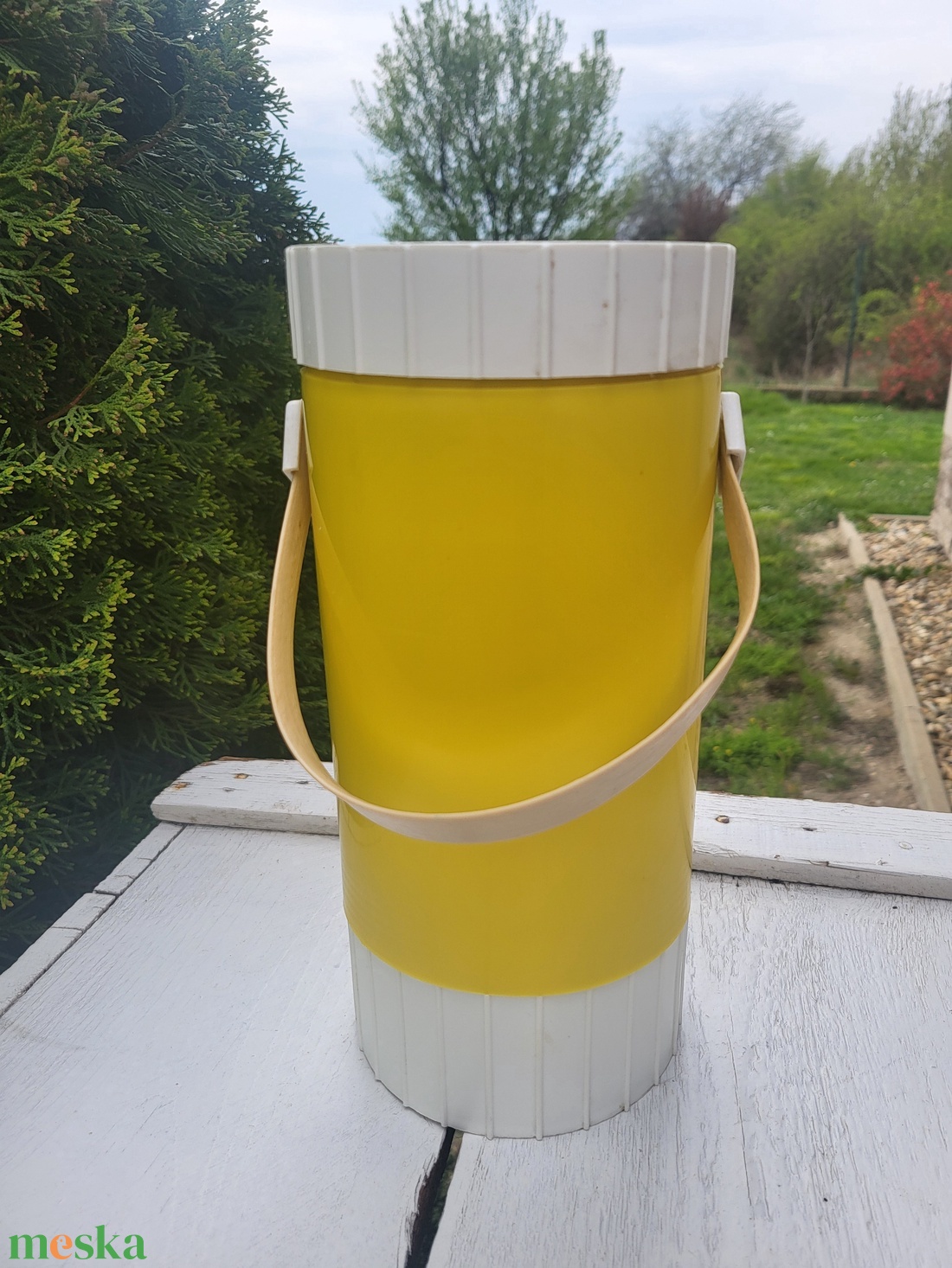 Vintage, retro, nagyméretű fagyis termosz - otthon & életmód - konyhafelszerelés, tálalás - italos kellékek - termoszok - Meska.hu