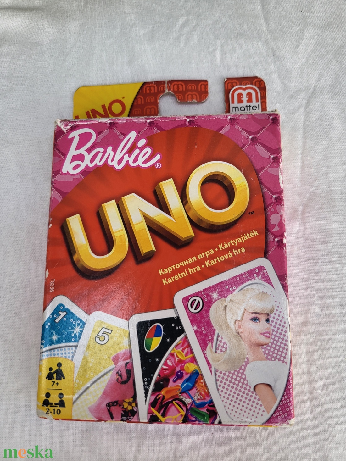 Mattel Barbie UNO kártyajáték - játék & sport - táblajáték és kártyajáték - kártya - Meska.hu