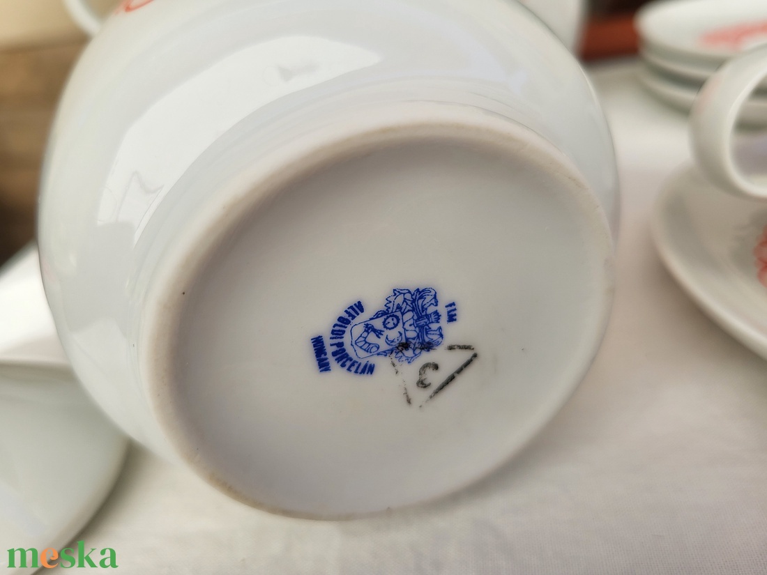 Alföldi porcelán_Bella207_Gabriella teáskészlet darabjai pótlásra - otthon & életmód - konyhafelszerelés, tálalás - tálalás - teás- és kávés pohár, készlet - Meska.hu