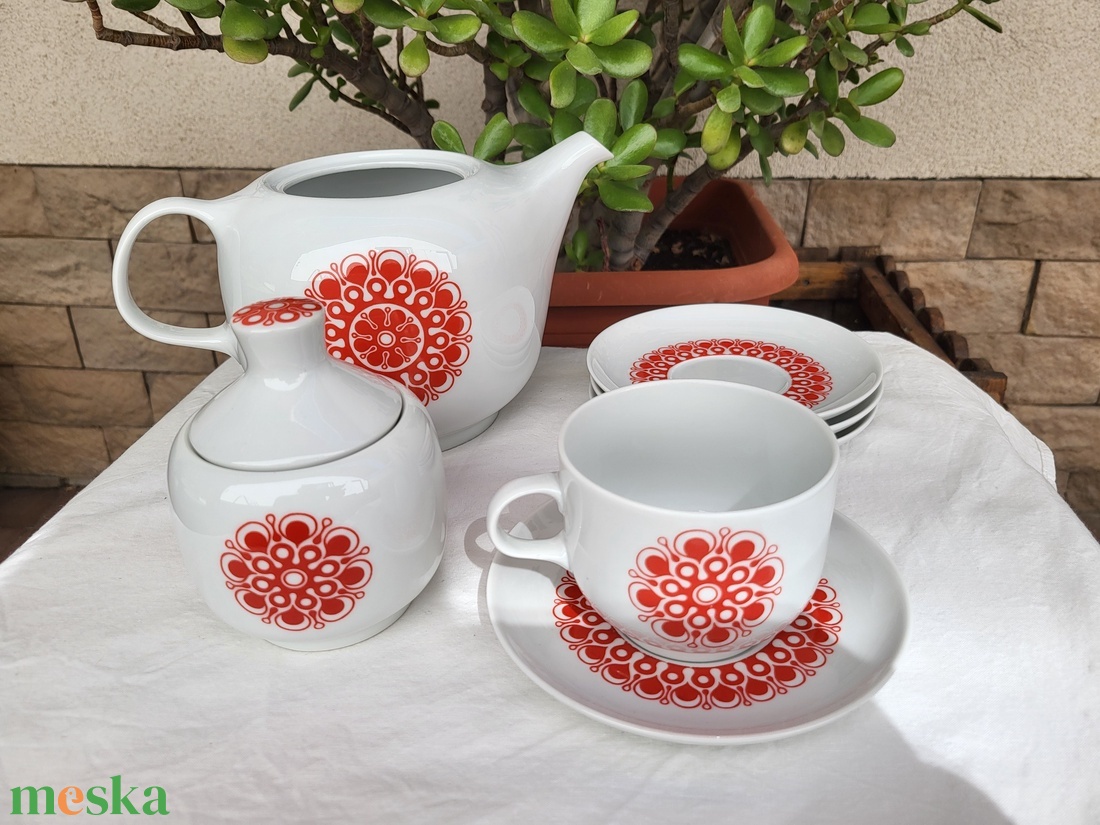 Alföldi porcelán_Bella207_Gabriella teáskészlet darabjai pótlásra - otthon & életmód - konyhafelszerelés, tálalás - tálalás - teás- és kávés pohár, készlet - Meska.hu