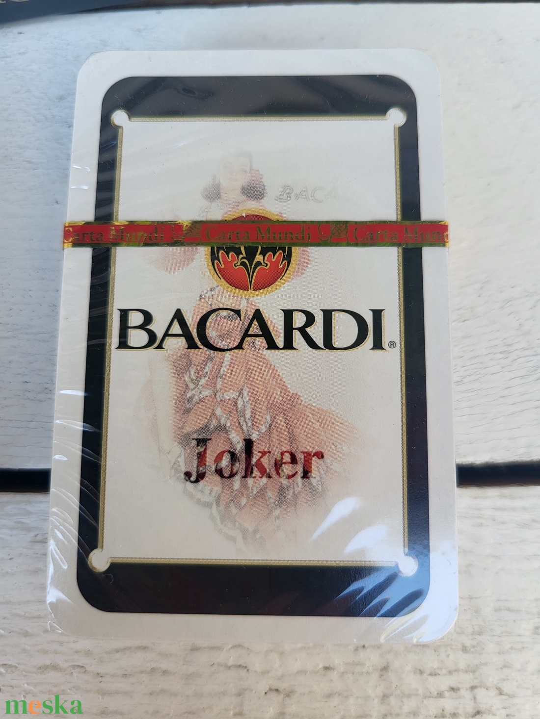Vintage, Carta Mundi Bacardi franciakártya paklik bontatlan csomagban - játék & sport - táblajáték és kártyajáték - kártya - Meska.hu
