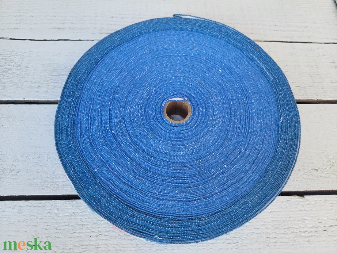 Vintage, retro, prémium, gyerekmintás szőtt textil-pamut szegőszalag tekercs_csirke/madár - kellékek & szerszámok - rövidáru - szalag, pánt - textilszalag - Meska.hu