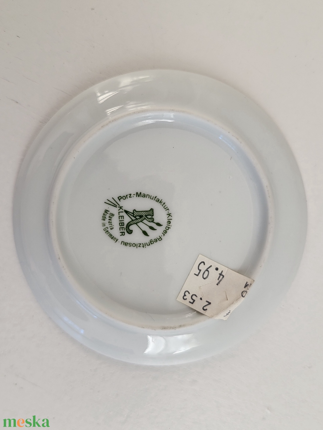 Vintage Kleiber-Bavaria porcelán_mini tányér, dísztányér, alátét - otthon & életmód - dekoráció - fali és függő dekoráció - falra akasztható dekor - Meska.hu