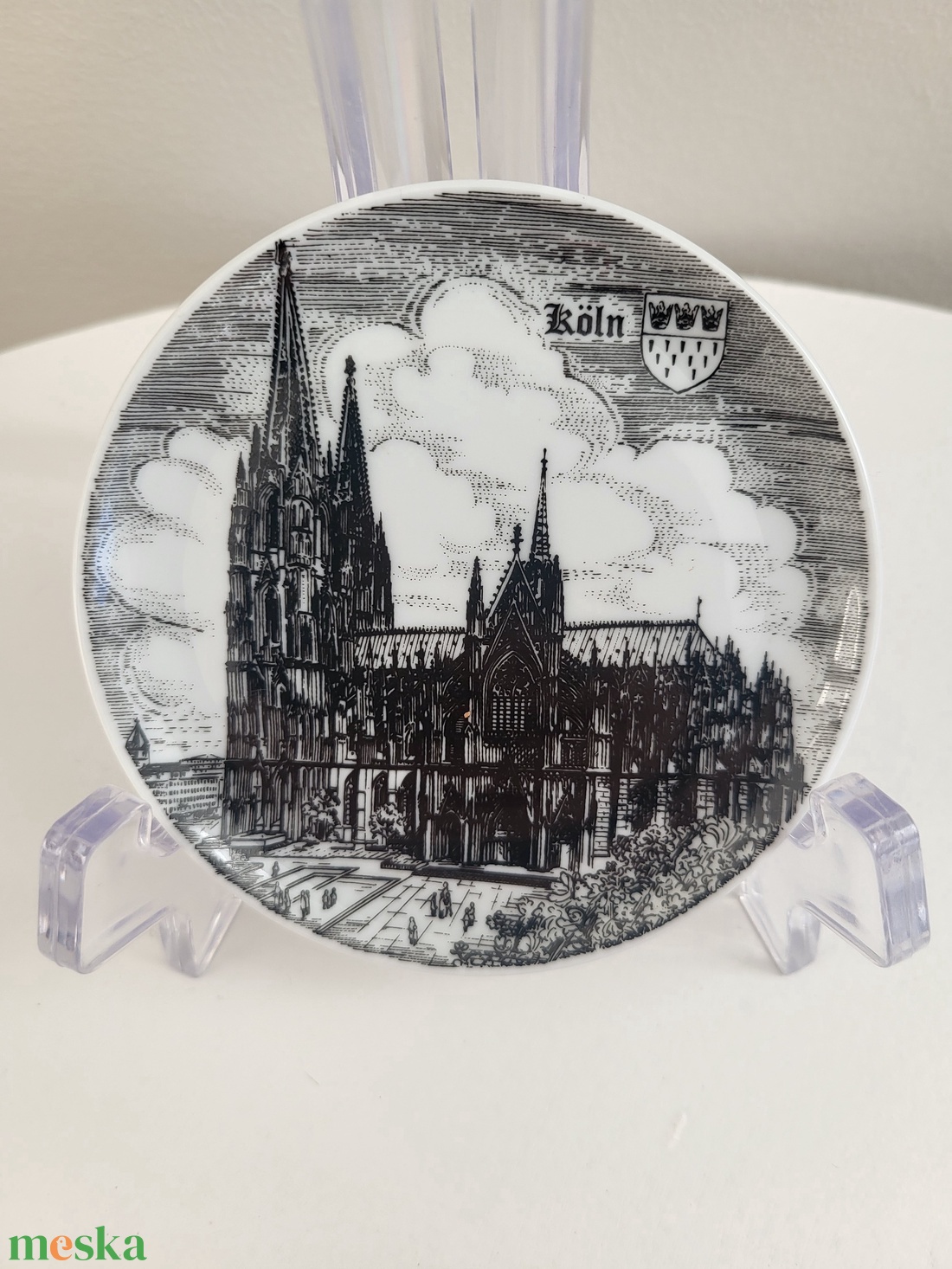 Vintage Kleiber-Bavaria porcelán_mini tányér, dísztányér, alátét - otthon & életmód - dekoráció - fali és függő dekoráció - falra akasztható dekor - Meska.hu