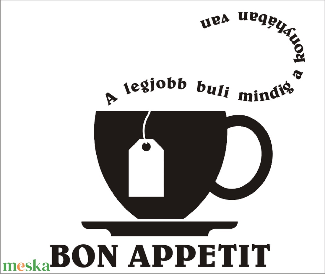 Falmatrica konyhába - Bon Appetit - otthon & életmód - dekoráció - fali és függő dekoráció - falmatrica & tapéta - Meska.hu Falmatrica konyhába - Bon Appetit - otthon & életmód - dekoráció - fali és függő dekoráció - falmatrica & tapéta - Meska.hu
