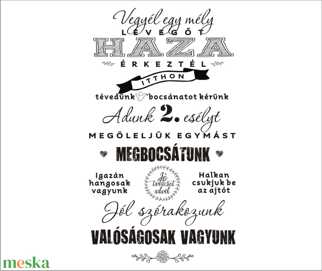 Haza értél falmatrica - otthon & életmód - dekoráció - fali és függő dekoráció - falmatrica & tapéta - Meska.hu Haza értél falmatrica - otthon & életmód - dekoráció - fali és függő dekoráció - falmatrica & tapéta - Meska.hu