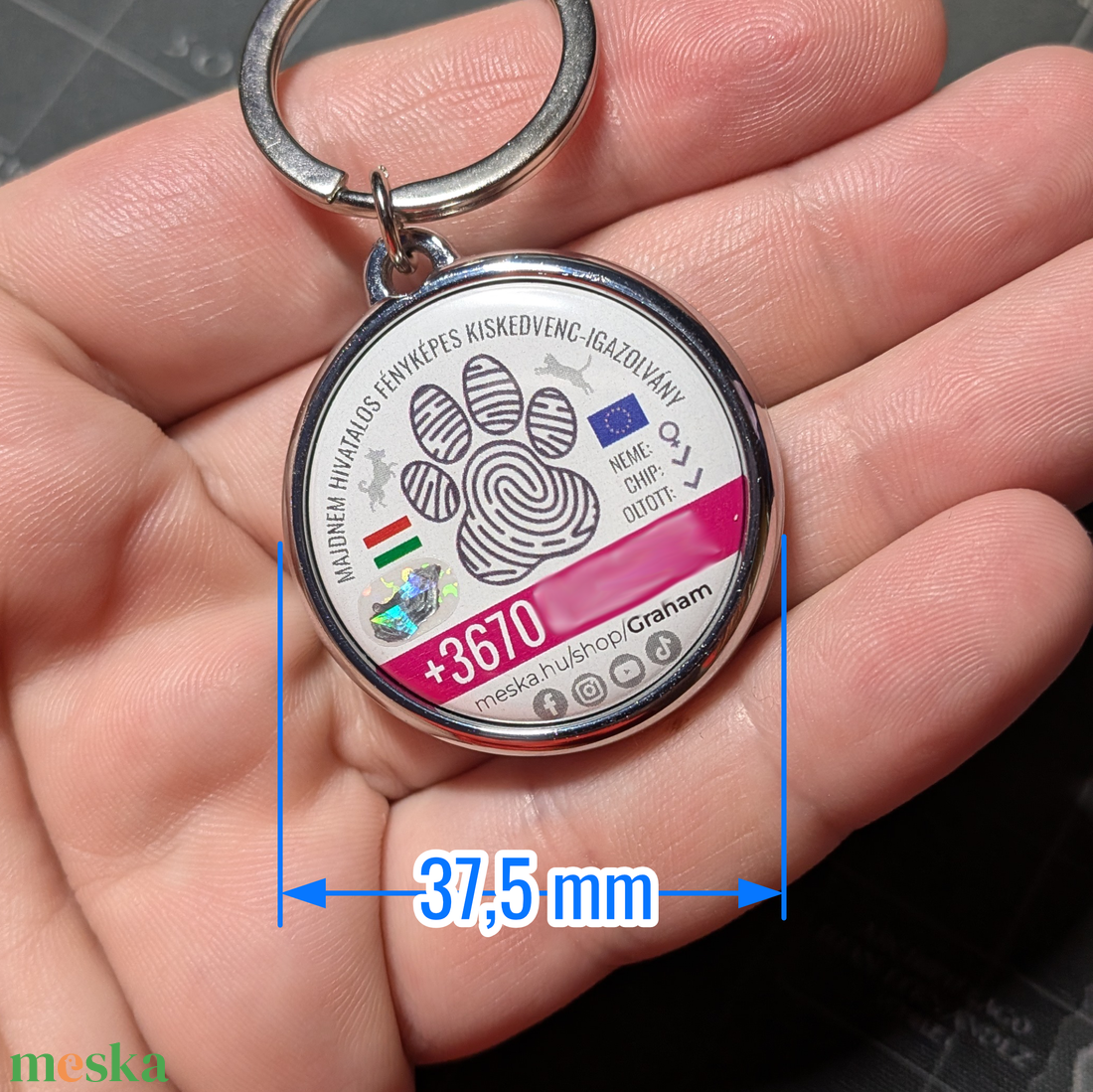 Egyedi kisállat biléta - otthon & életmód - kisállatoknak - kutyáknak - kutya biléta - Meska.hu