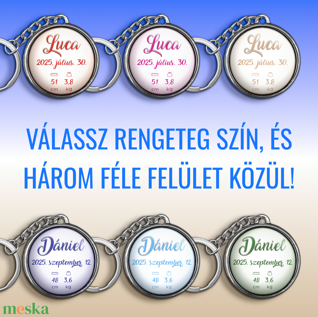Babaköszöntő kulcstartó - otthon & életmód - konyhafelszerelés, tálalás - konyhai dekoráció - hűtőmágnes - Meska.hu