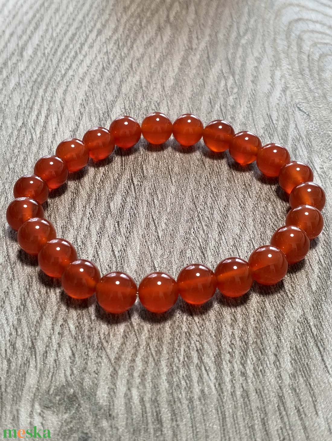 Női Ásványkarkötő - Karneol - ékszer - karkötő - ásványkarkötő - Meska.hu