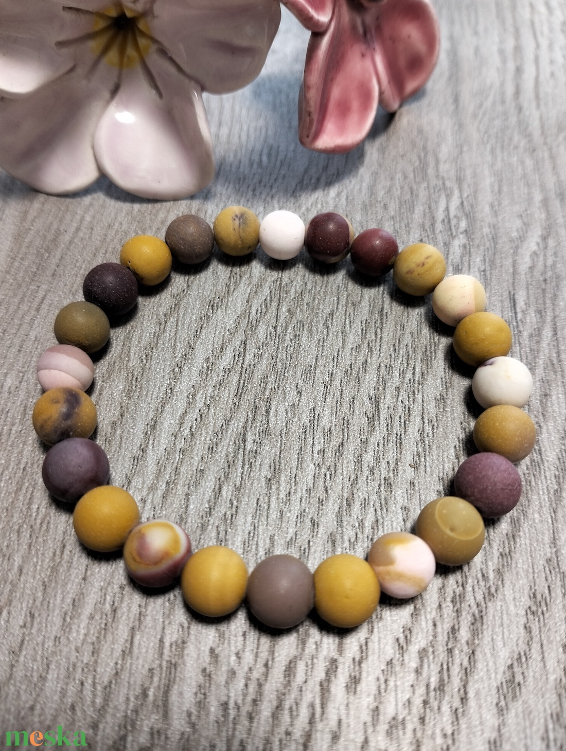 Női Ásványkarkötő - Mokait - ékszer - karkötő - ásványkarkötő - Meska.hu