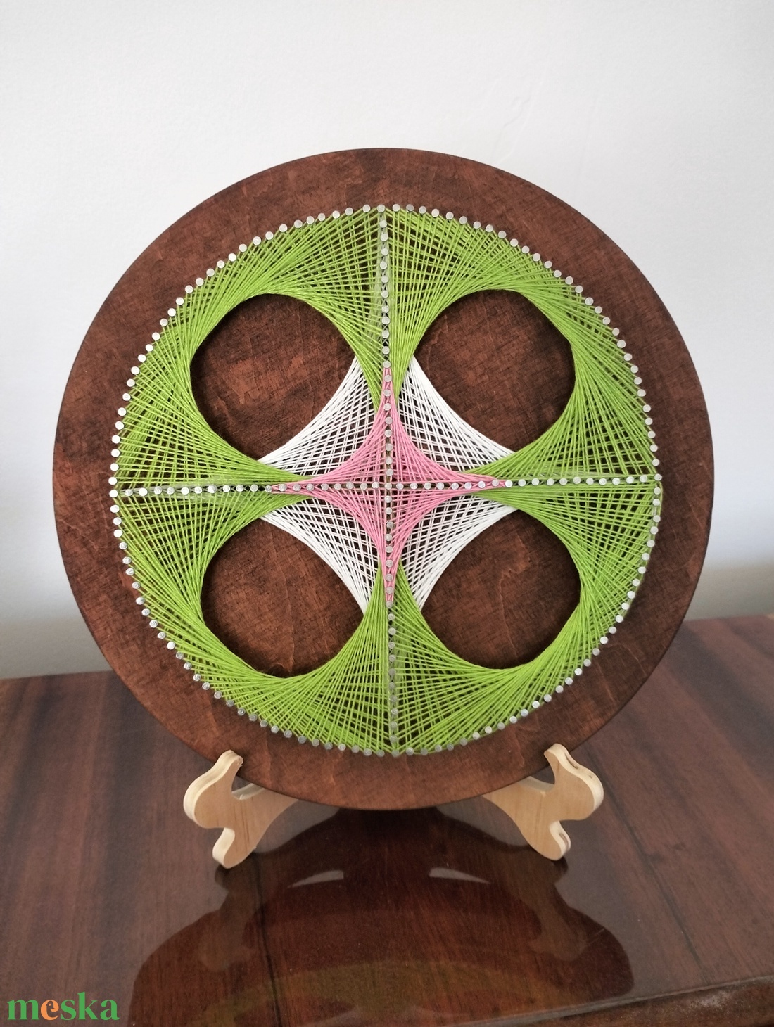 String Art - fonalművészet - TAVASZ - otthon & életmód - dekoráció - fali és függő dekoráció - falra akasztható dekor - Meska.hu