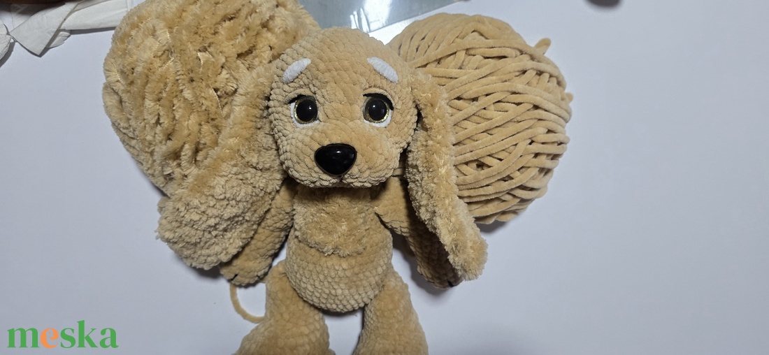 Spániel kutyus - játék & sport - plüssállat & játékfigura - kutya - Meska.hu