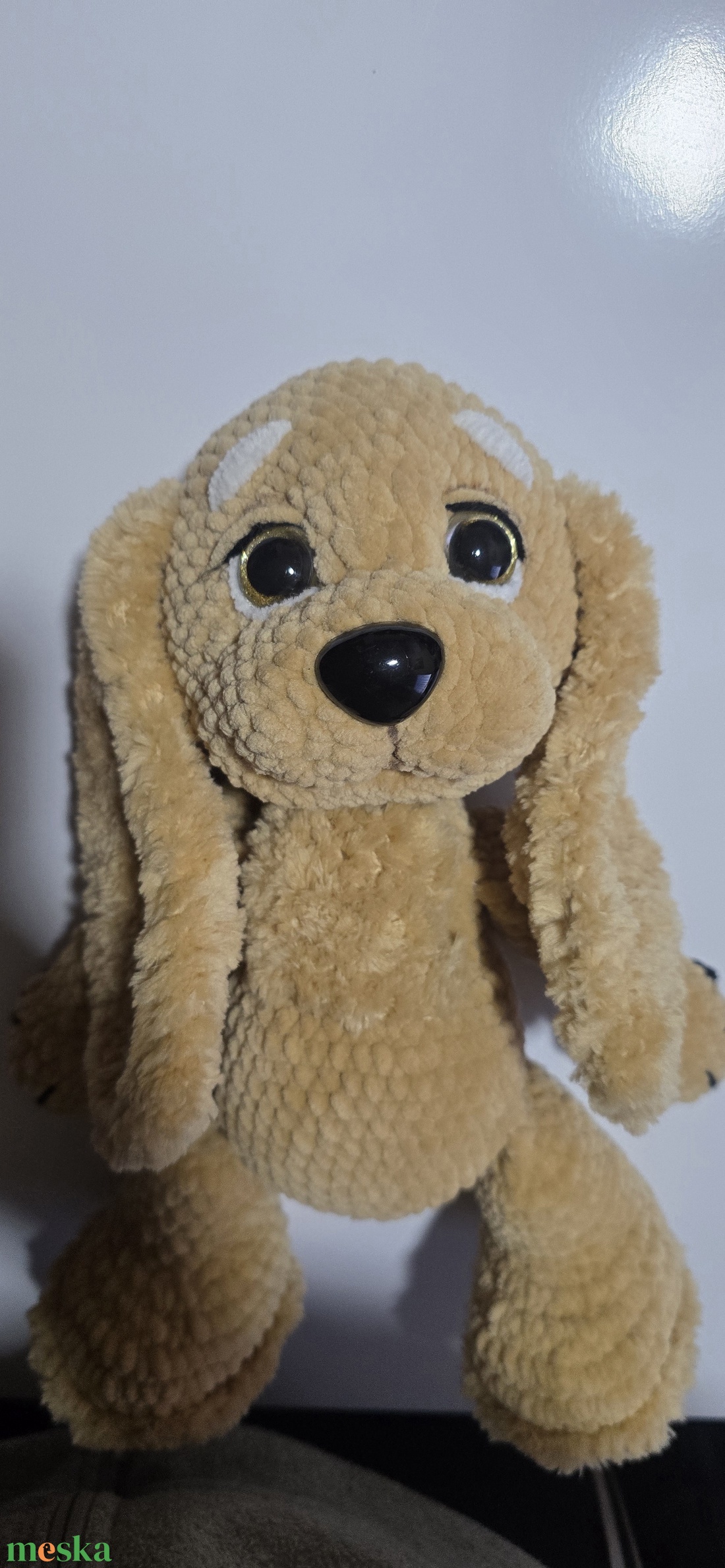 Spániel kutyus - játék & sport - plüssállat & játékfigura - kutya - Meska.hu