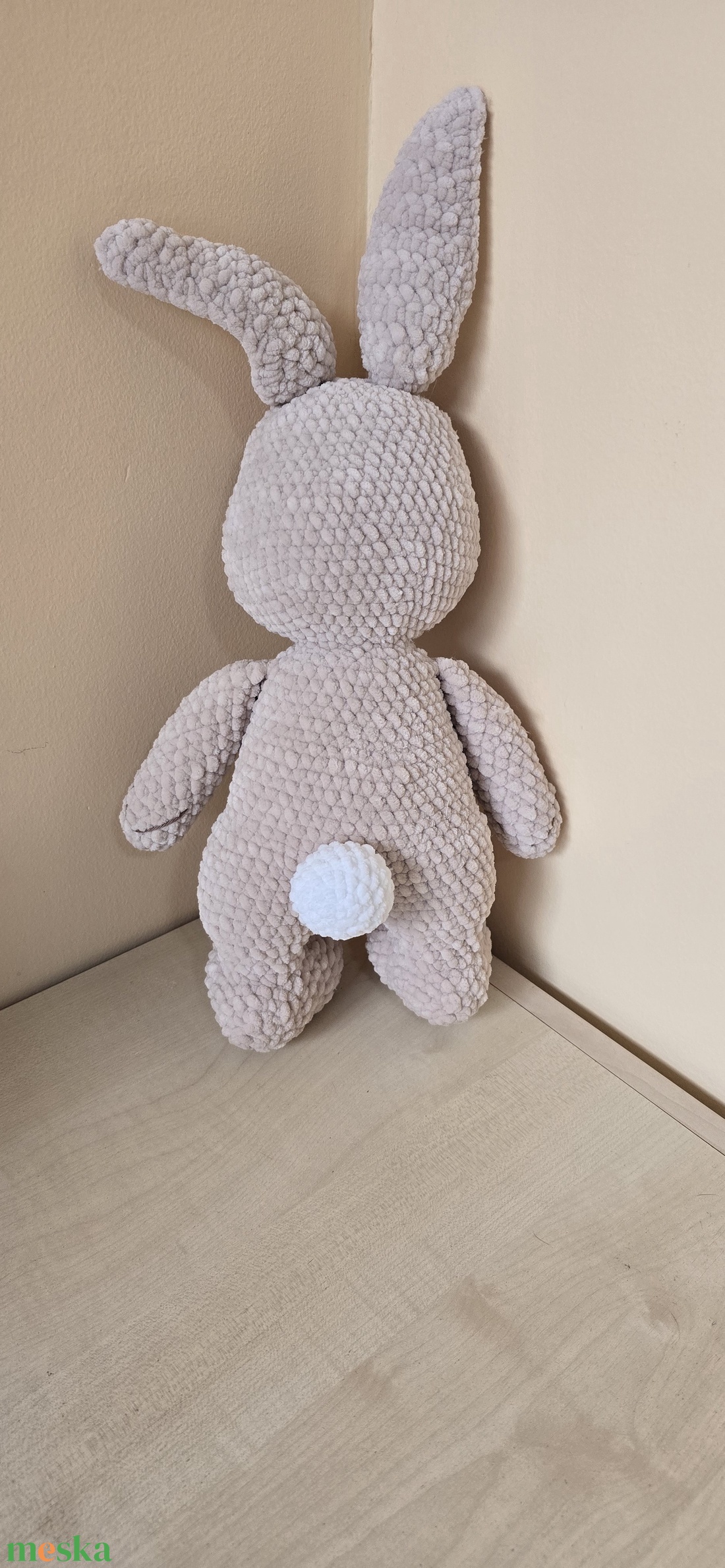 Horgolt nyuszi - játék & sport - plüssállat & játékfigura - nyuszi - Meska.hu