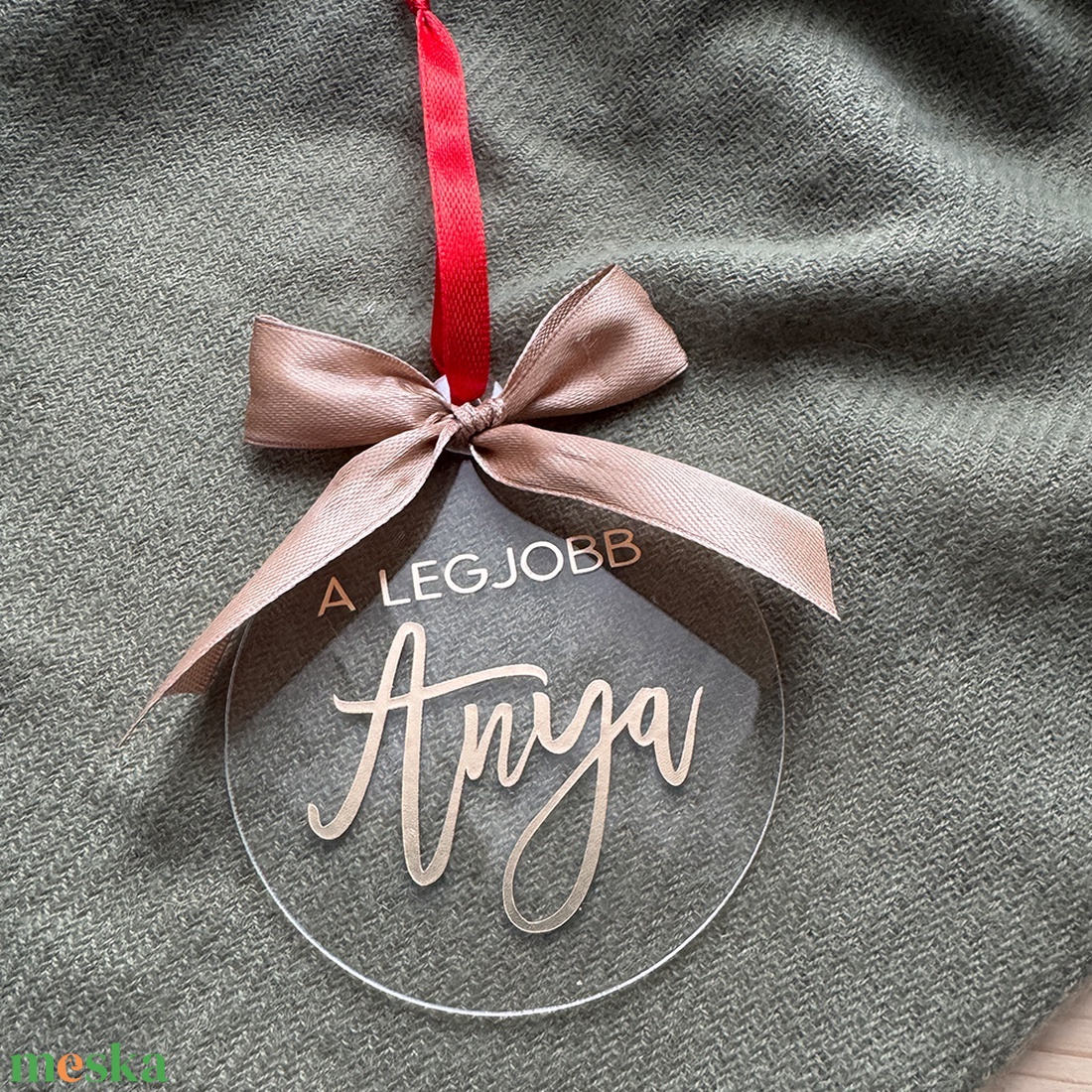 karácsonyi plexi dísz, macskás fadísz - karácsony - karácsonyi lakásdekoráció - karácsonyfadíszek - Meska.hu