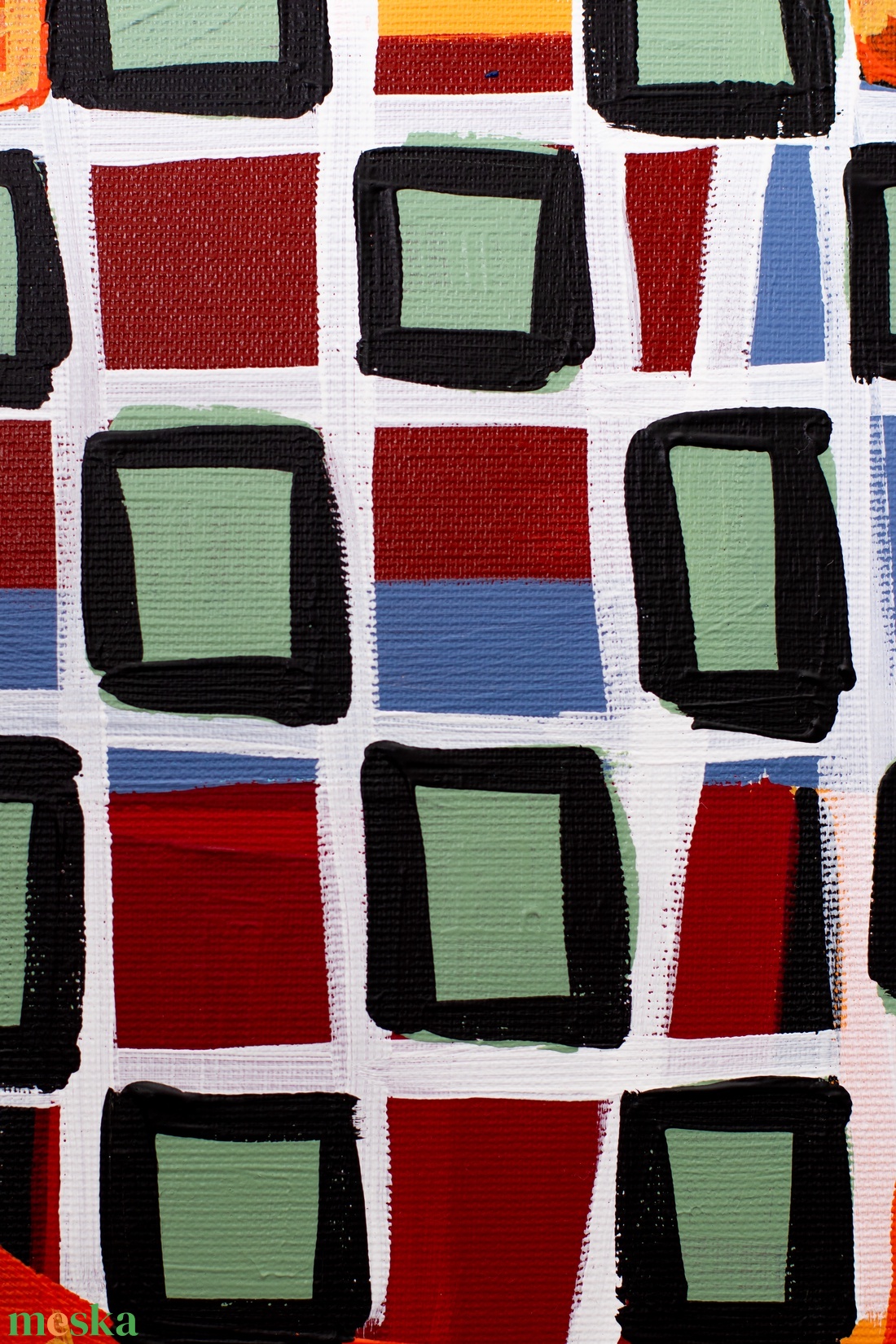 Kompozíció - művészet - festmény - akril - Meska.hu