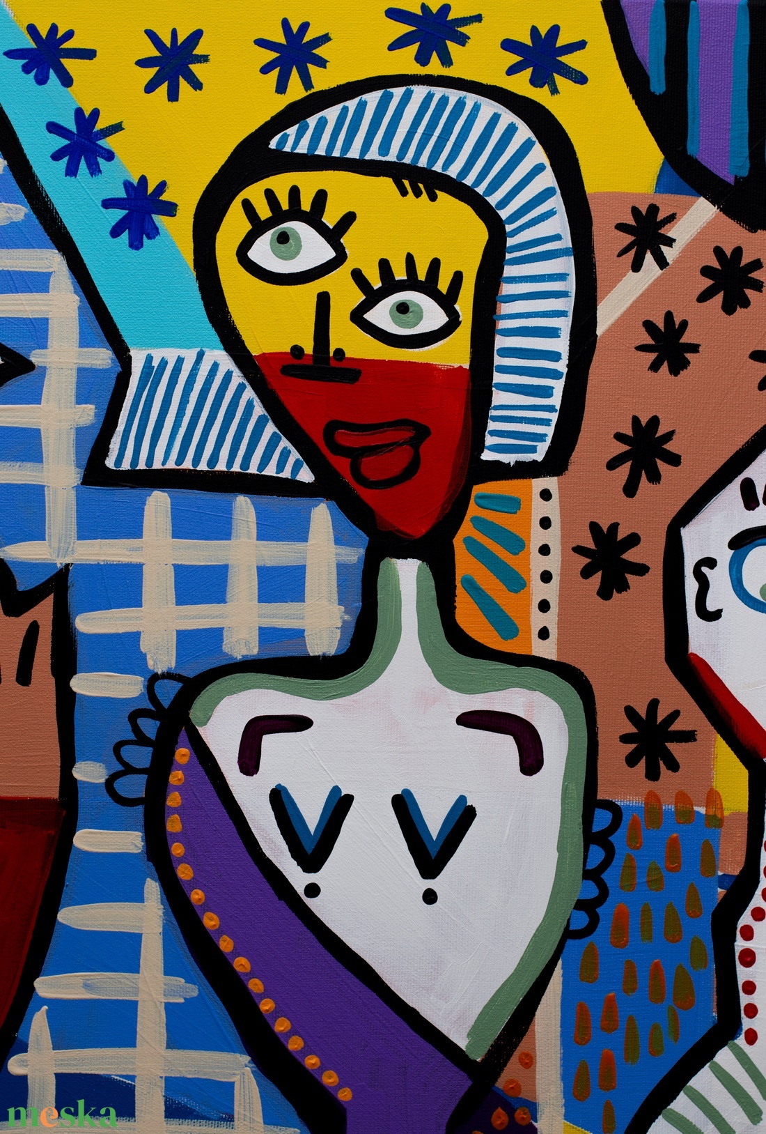 Kokott - művészet - festmény - akril - Meska.hu