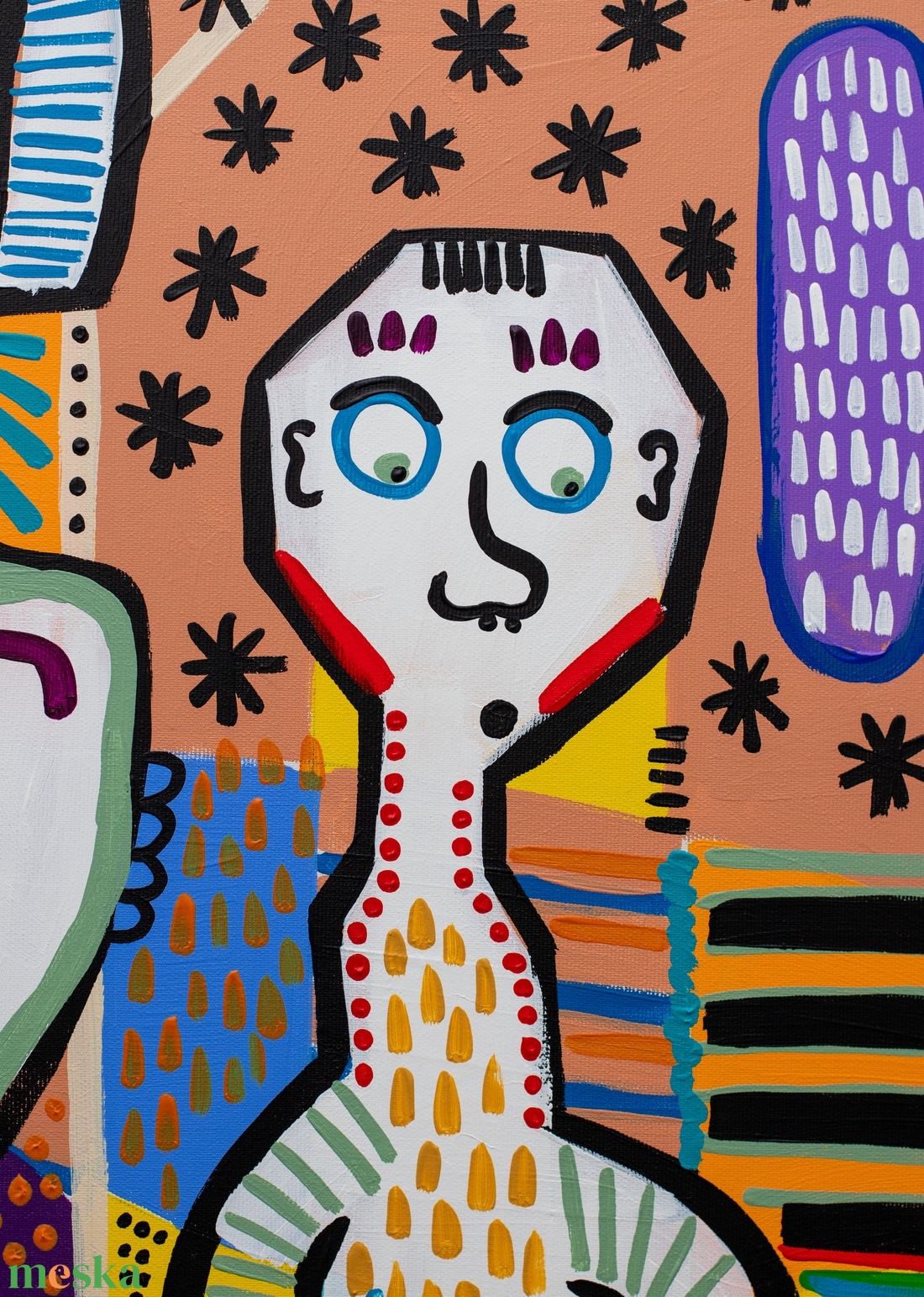 Kokott - művészet - festmény - akril - Meska.hu