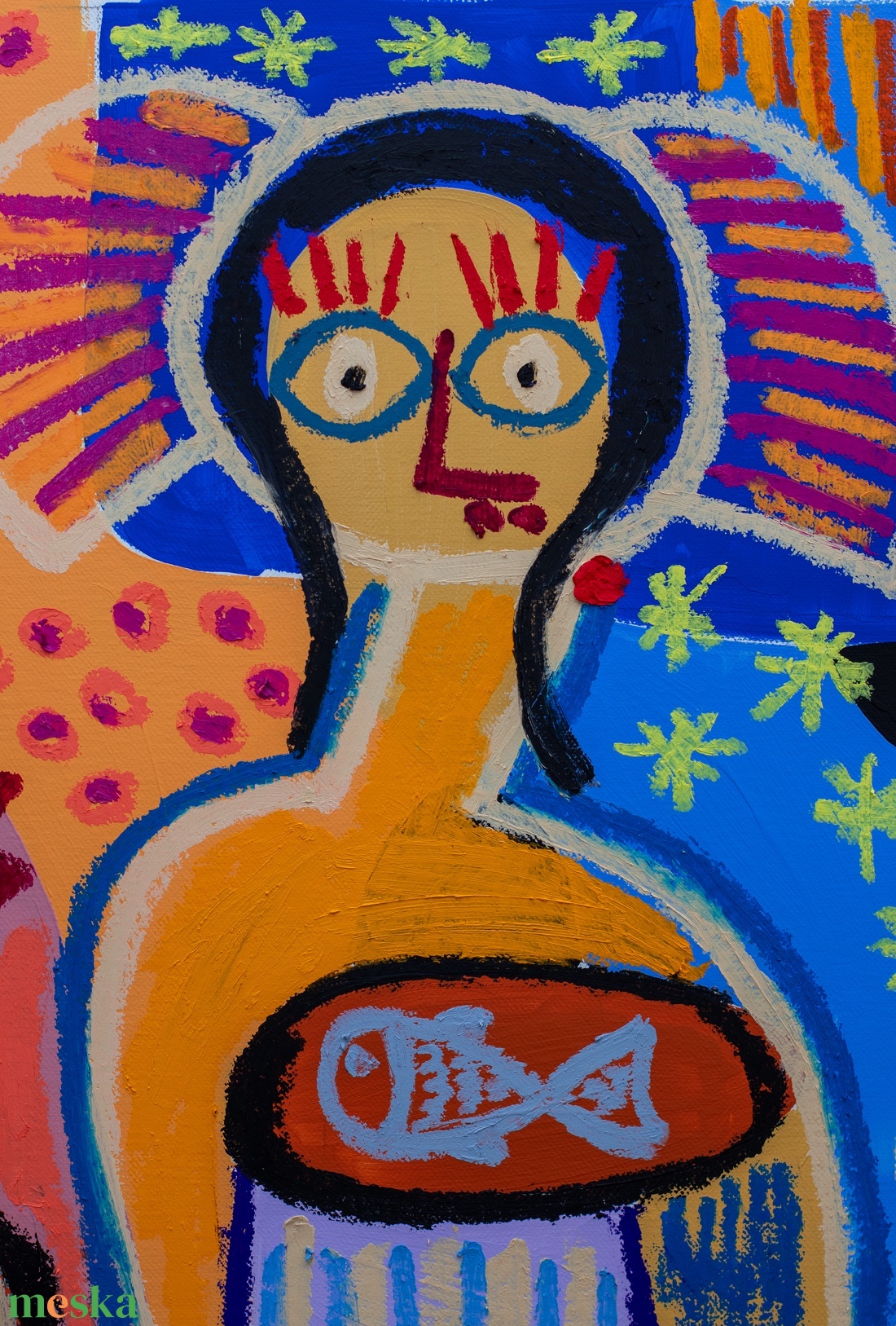 Nosztalgia - művészet - festmény - akril - Meska.hu