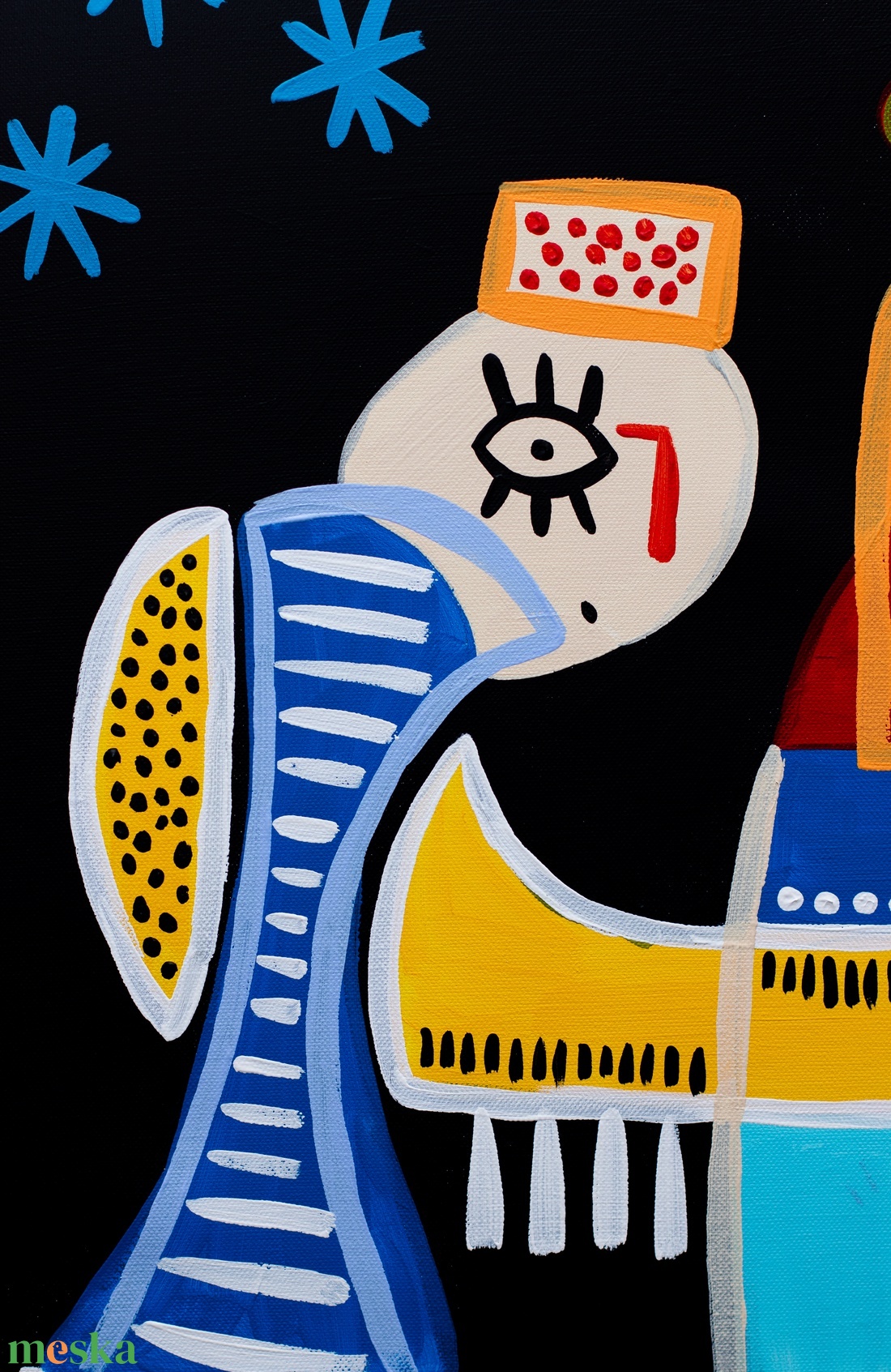 Kompozíció - művészet - festmény - akril - Meska.hu