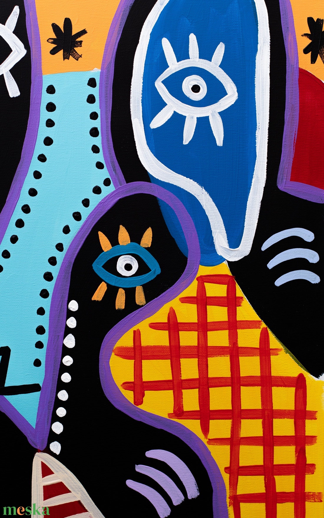 Kompozíció - művészet - festmény - akril - Meska.hu