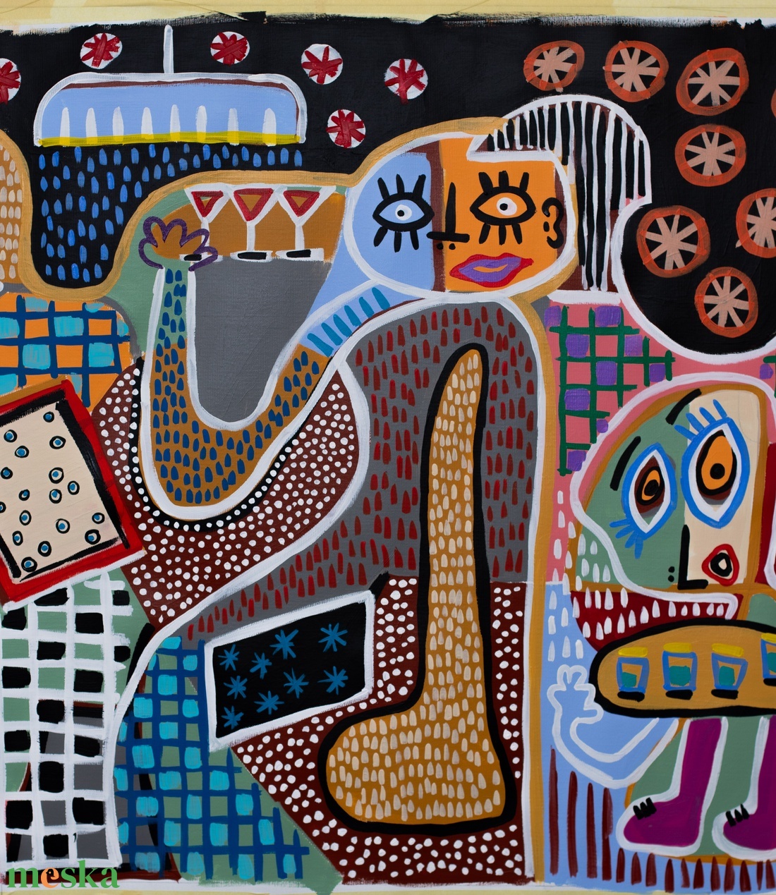 Farewell evening - művészet - festmény - akril - Meska.hu