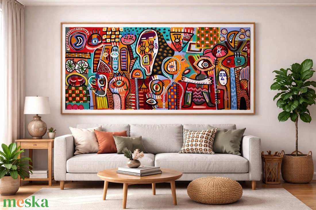 A ébredező Párizs - művészet - festmény - akril - Meska.hu