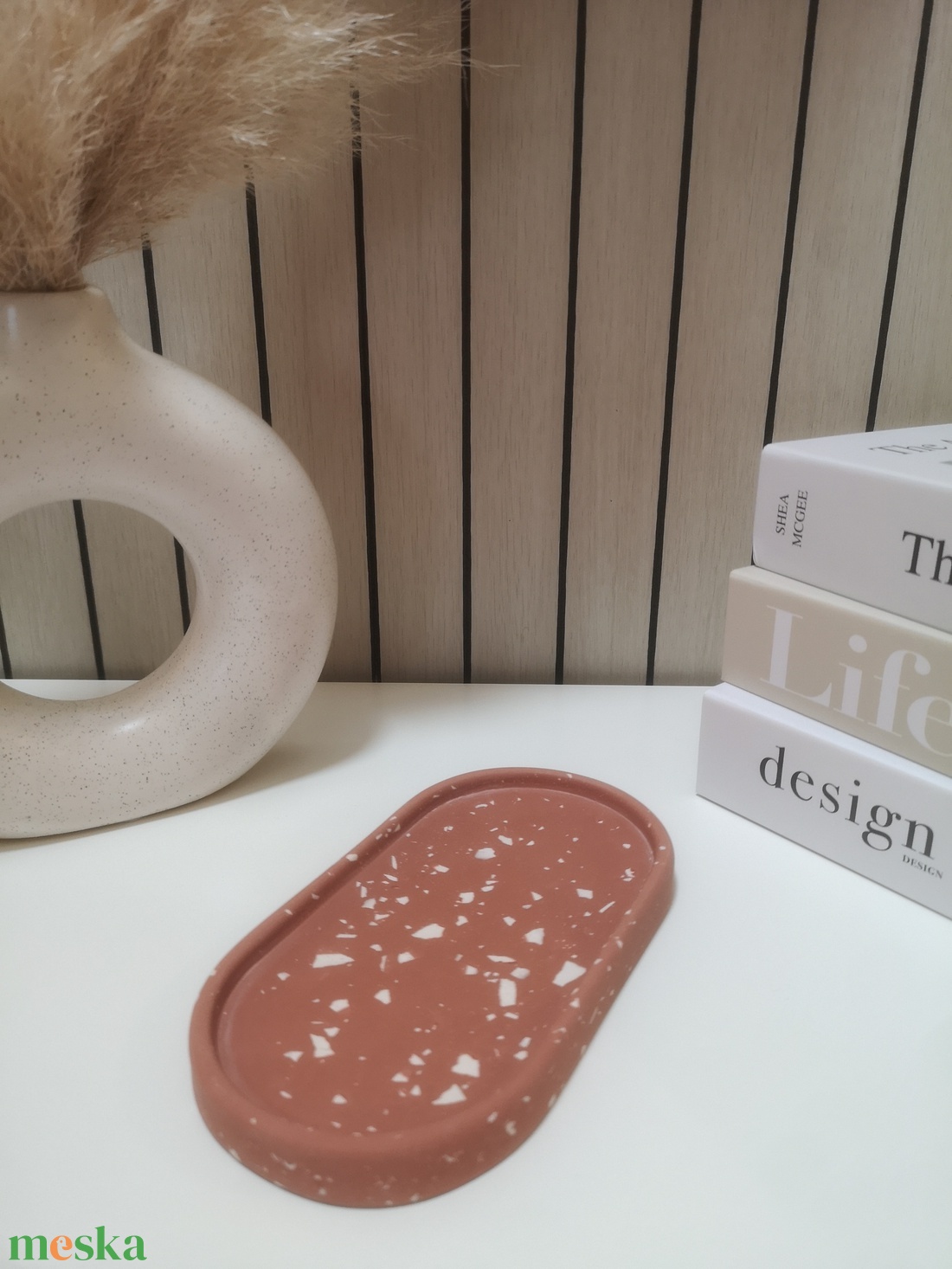 Ovális tálca - otthon & életmód - dekoráció - asztal és polc dekoráció - dekorációs tál, tartó - Meska.hu