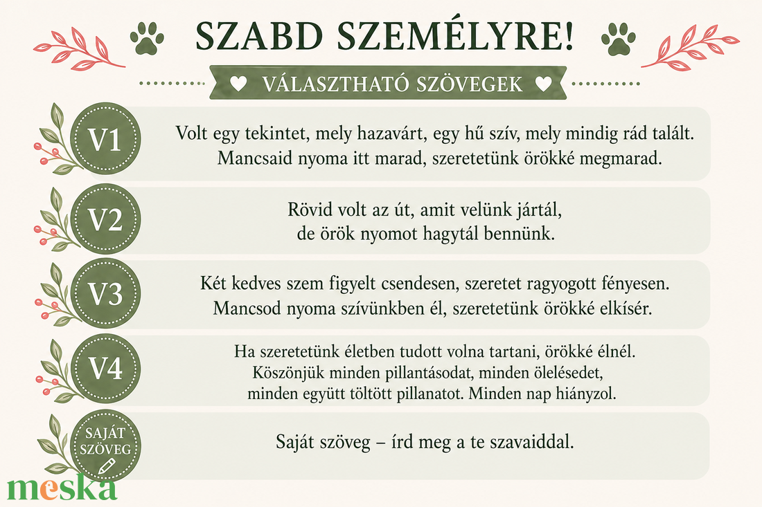 Egyedi névvel ellátott kisállat emléktábla kutyáknak, személyre szabott fotókő macskáknak és más házi kedvenceknek - otthon & életmód - vallás - temetkezési tárgy - kisállat temetkezés - Meska.hu